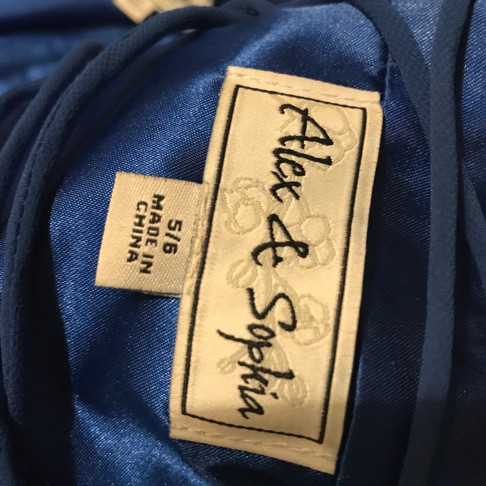 Two Piece Prom dress -Like New! - Picture 4 of 5